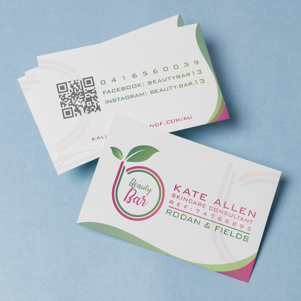 Beauty Bar cards