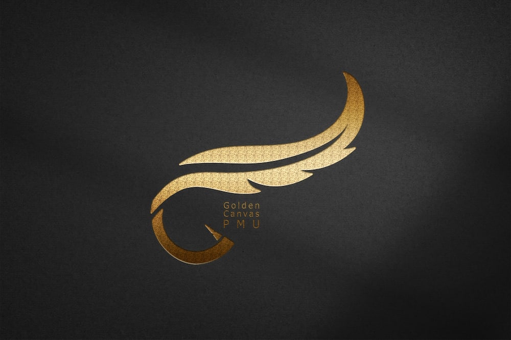 Golden Canvas in gold