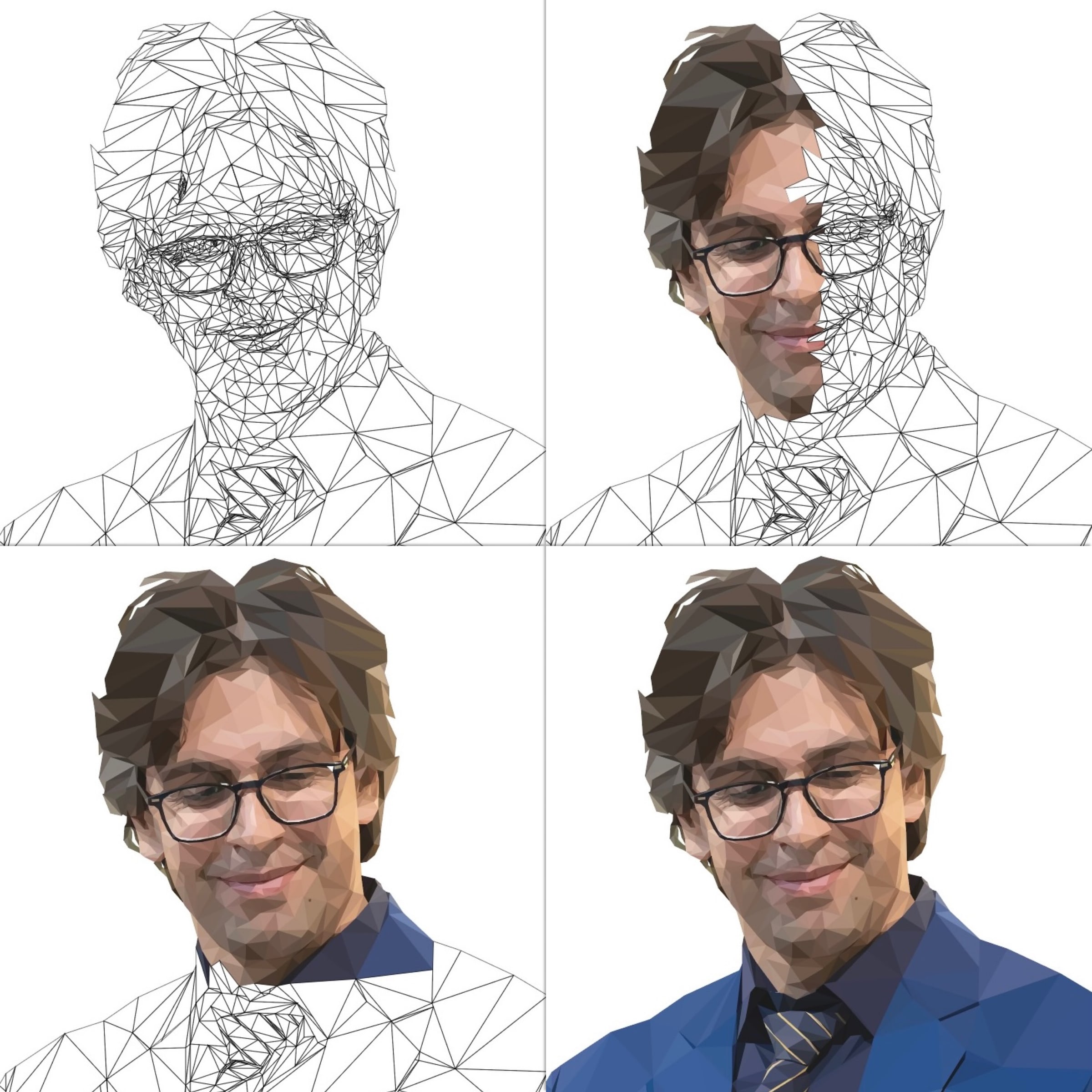 Najafi, from lines to color